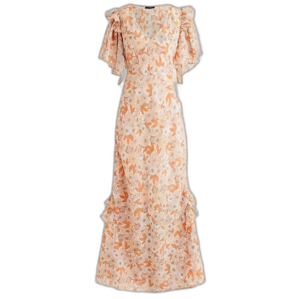 J.Crew Romantic Pink Westley Maxi Dress Size 0